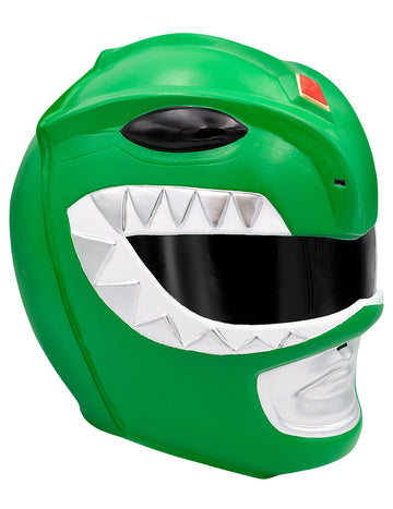 Dospělá zelená helma Power Rangera