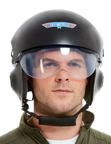 Helma pro dospělé Top Gun Deluxe černá