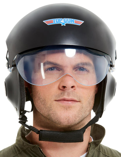 Top Gun Deluxe Black Adult Helma