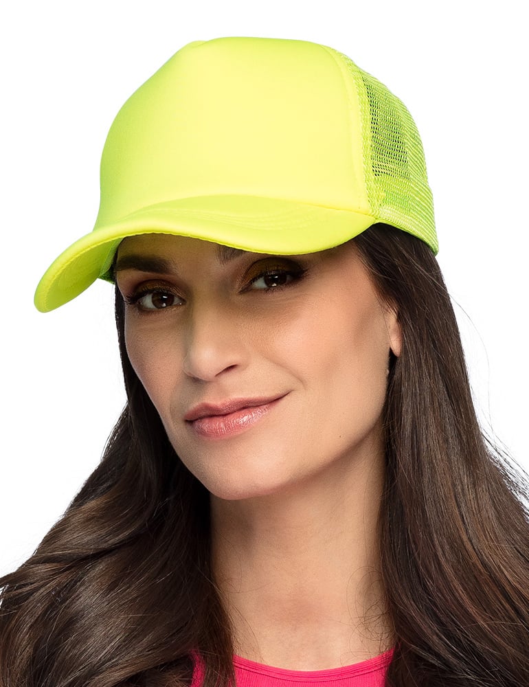 Dospělá fluorescenční žlutá čepice