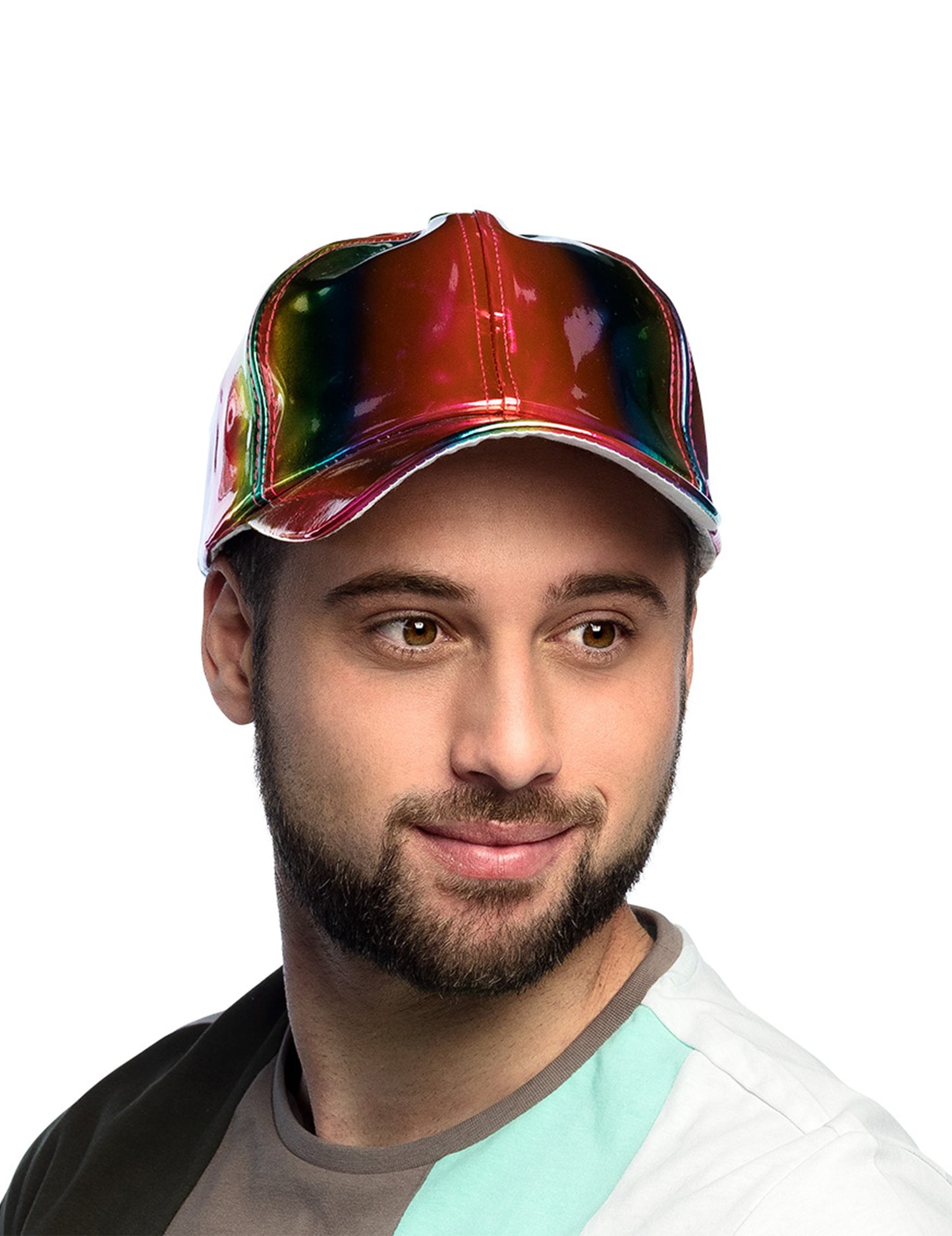 Dospělé duhové vícebarevné čepice