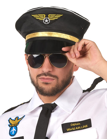 pilotní čepice pro dospělé