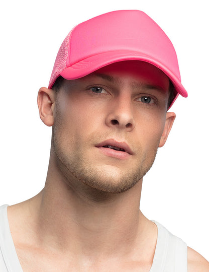 Casquette rose fluo pour adulte rose fluo