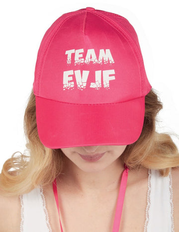 Růžová čepice Team EVJF