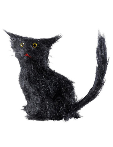 Černá kočka 12 cm Halloween
