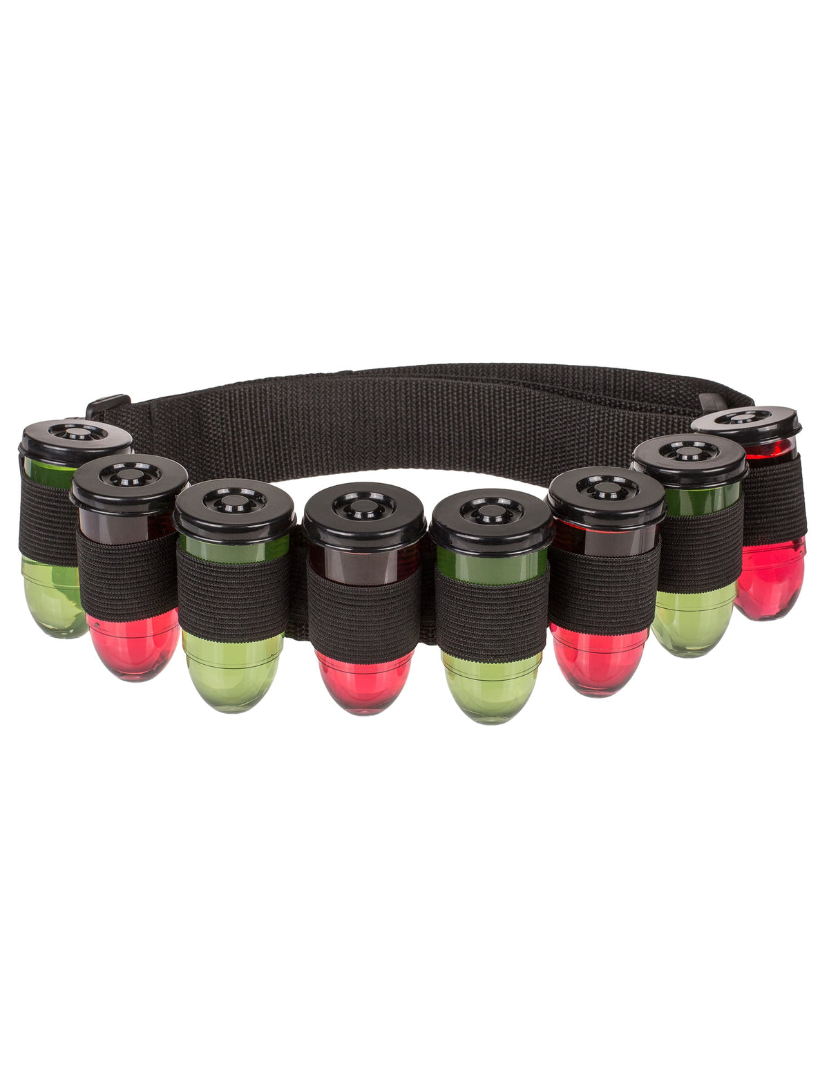 Vue de face de la ceinture à shooters pour adulte