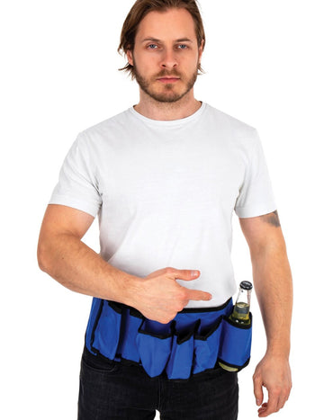 Modrý pás na láhev pro dospělé