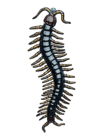 Černá stonožka visící 90 cm