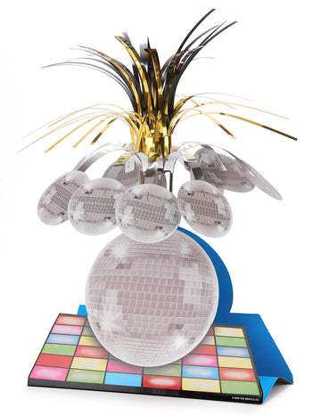 Taneční parket a disco koule - ústřední prvek 33 cm