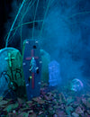 Rakev s křížem 71 cm Halloween