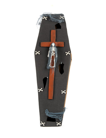 Rakev s křížem 71 cm Halloween