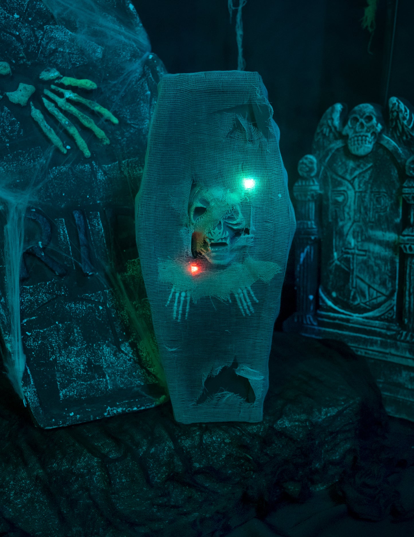 Kostrová rakev 41 cm Halloween