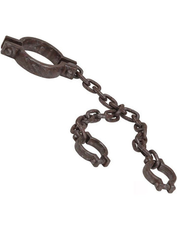 Vězeňský řetěz na krk a zápěstí