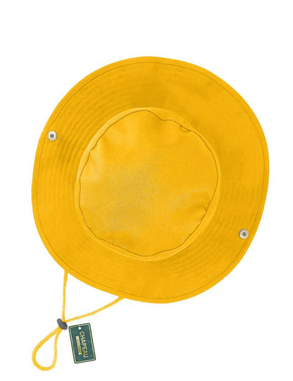 Žlutý klobouk s provázkem Pastis Club pro dospělé 
