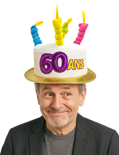 Věk 60 Klobouk pro dospělé