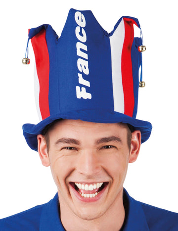 Čepice pro dospělé fanoušky Francie se zvonkem
