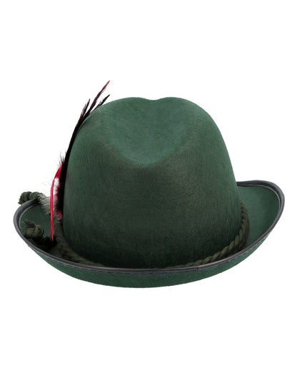 Chapeau bavarois vert foncé adulte