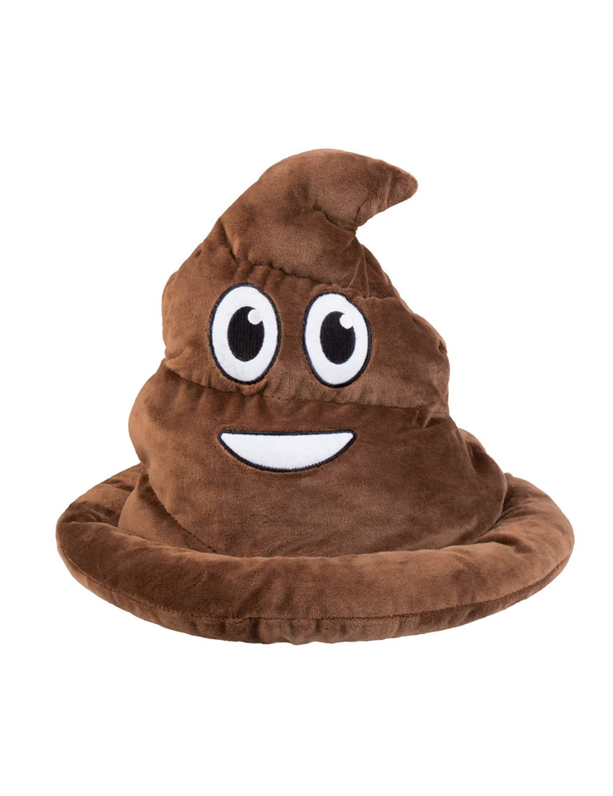 Pohled zepředu na dospělý klobouk s hovínkem