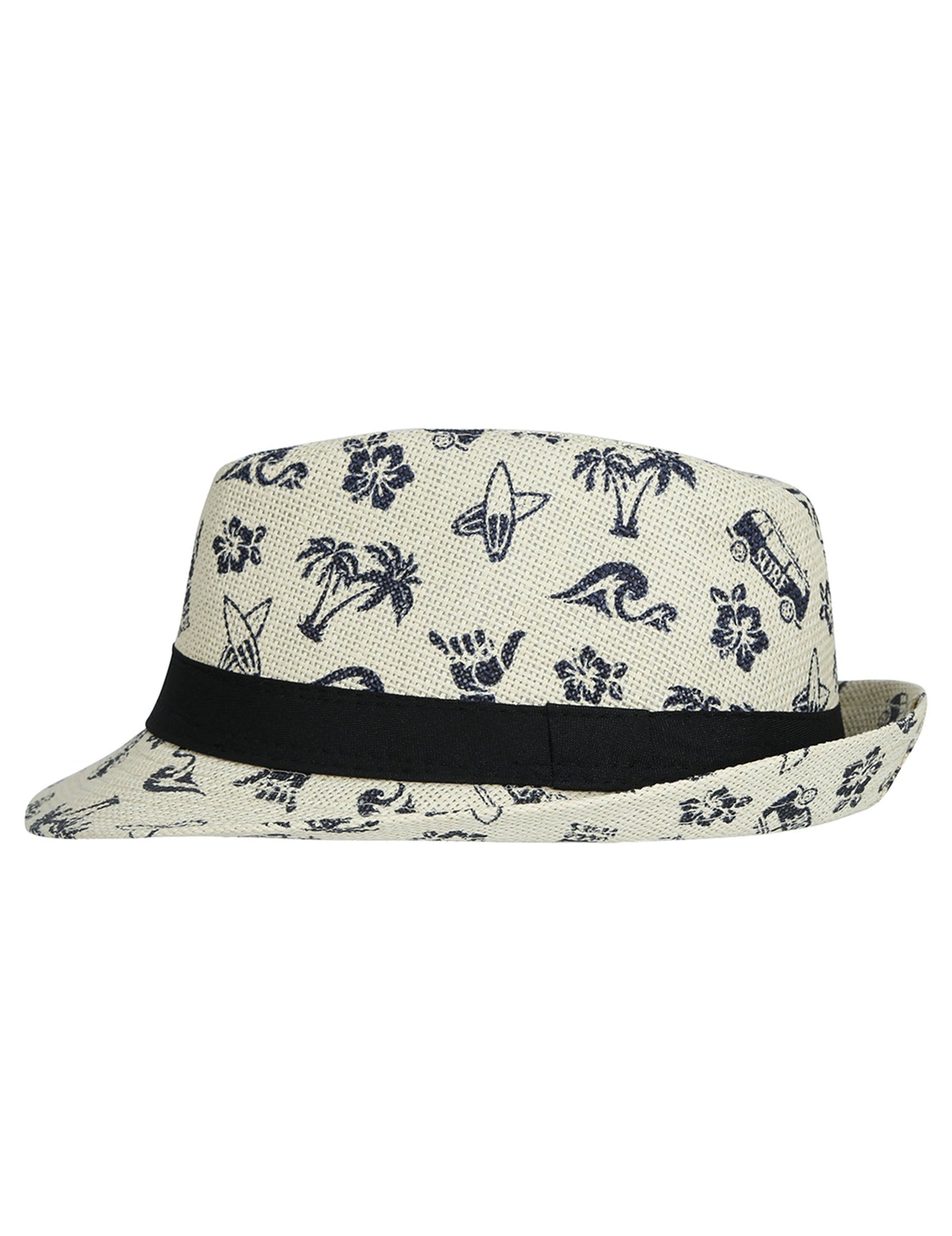 Chapeau d'été enfant motif surf