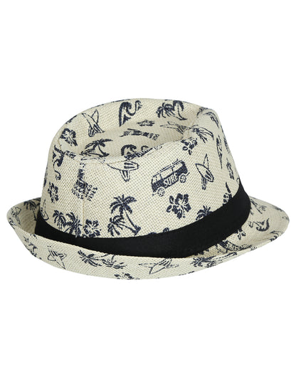 Chapeau d'été enfant motif surf