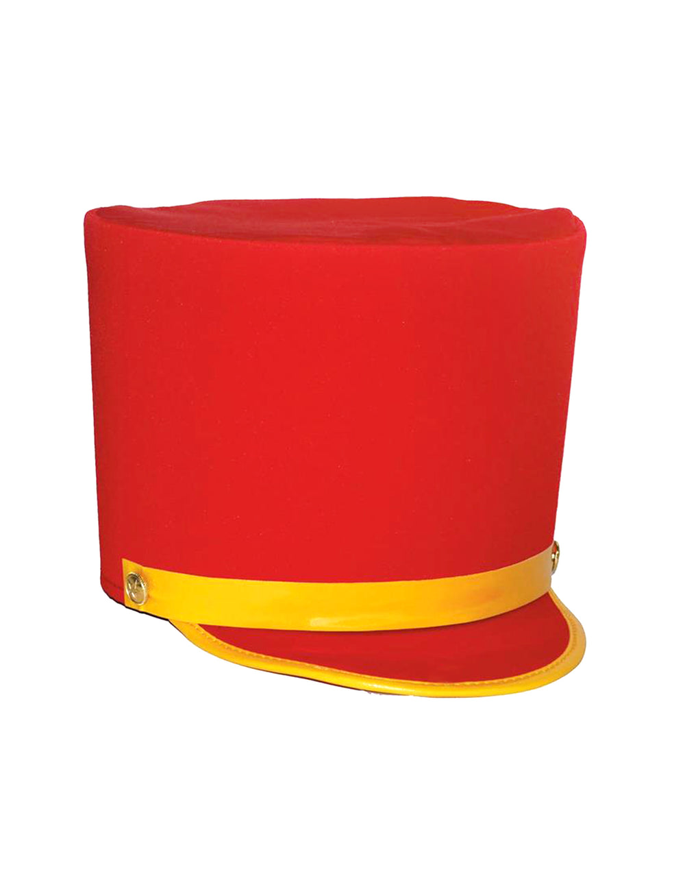 Chapeau de Casse Noisette pour adulte rouge et jaune