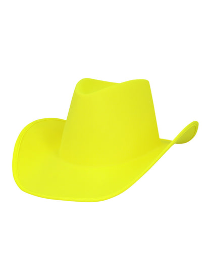 Vue de profil du chapeau de cowboy pour adulte