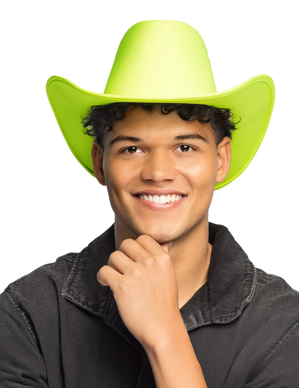 Vue de face du chapeau de cowboy