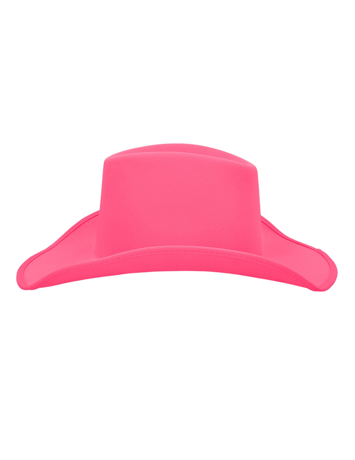 Vue de dos du chapeau de cowboy pour adulte