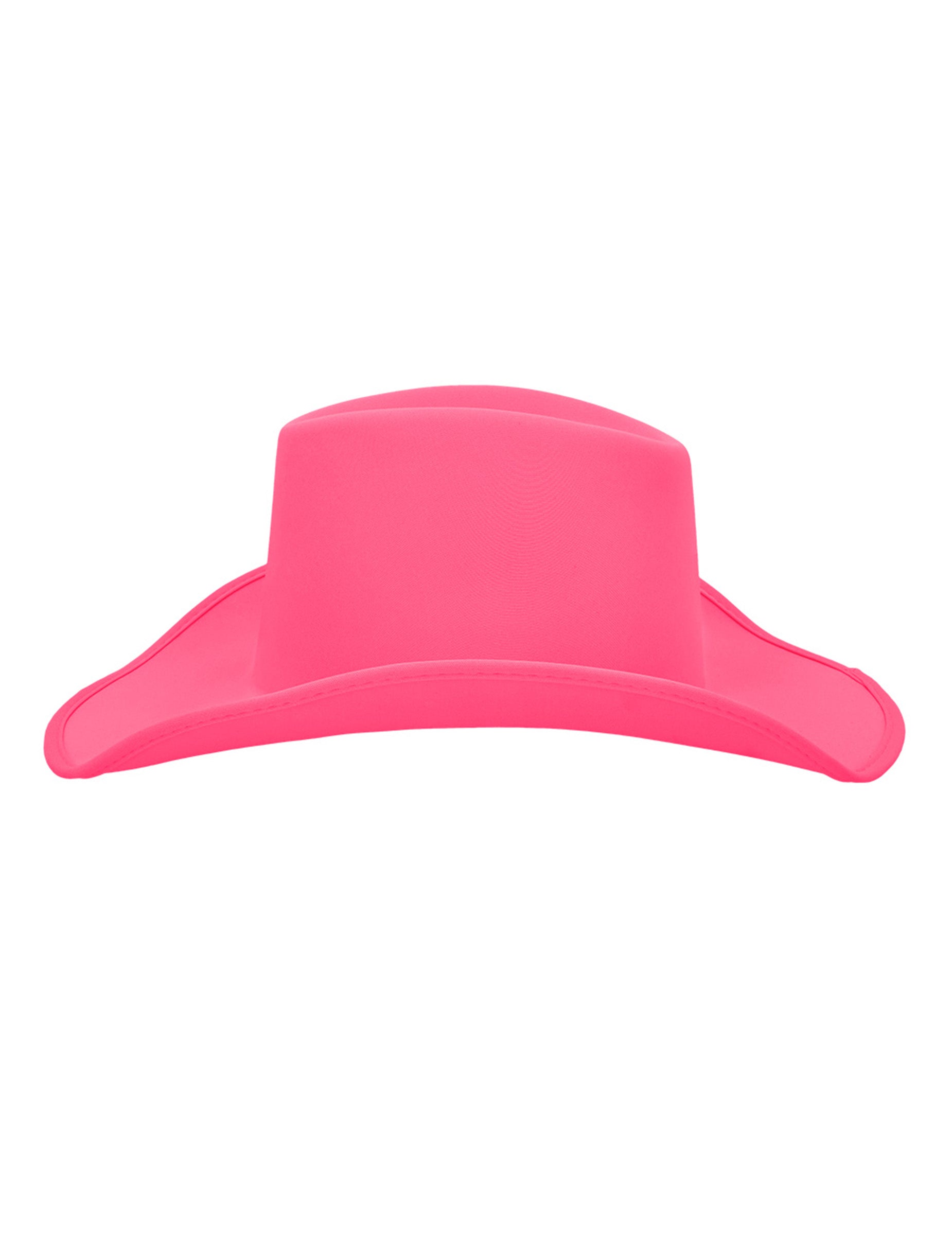 Vue de dos du chapeau de cowboy pour adulte