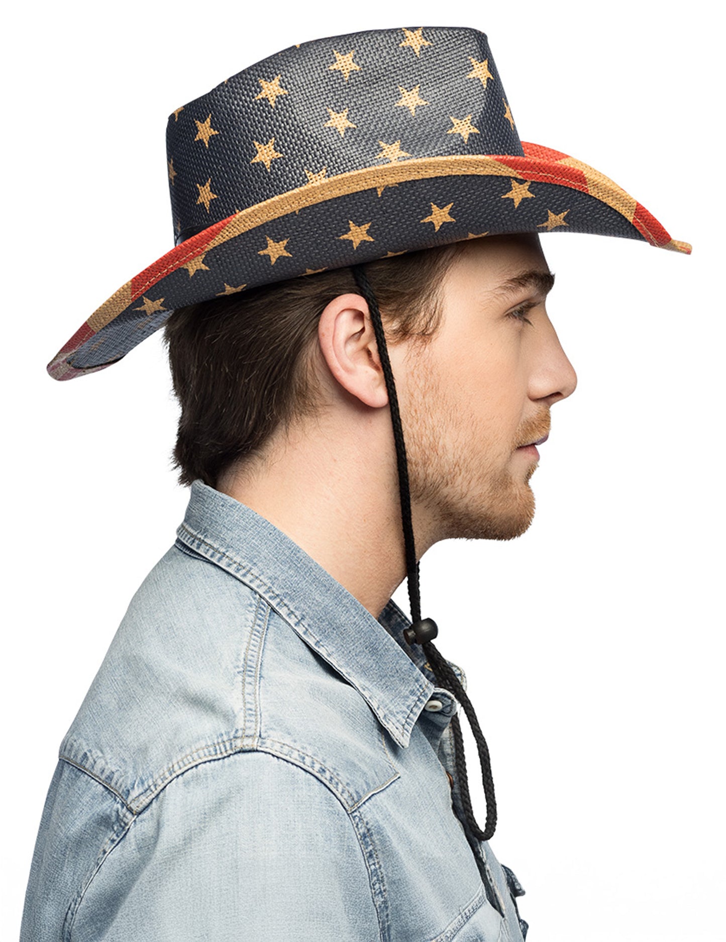 Kovbojský klobúk USA pre dospelých