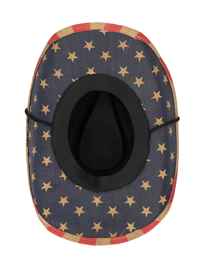 Kovbojský klobúk USA pre dospelých