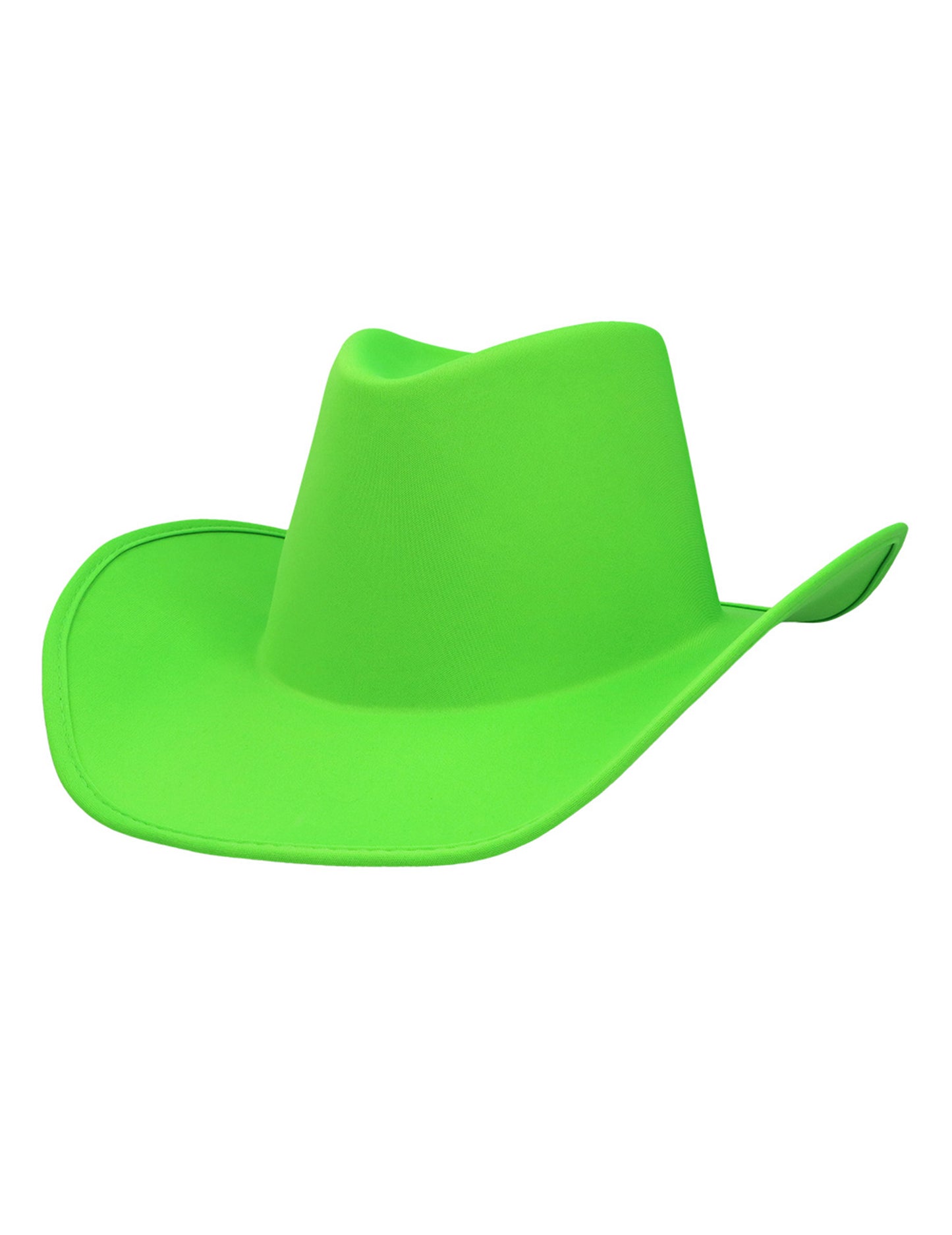 Vue de profil du chapeau de cowboy pour adulte