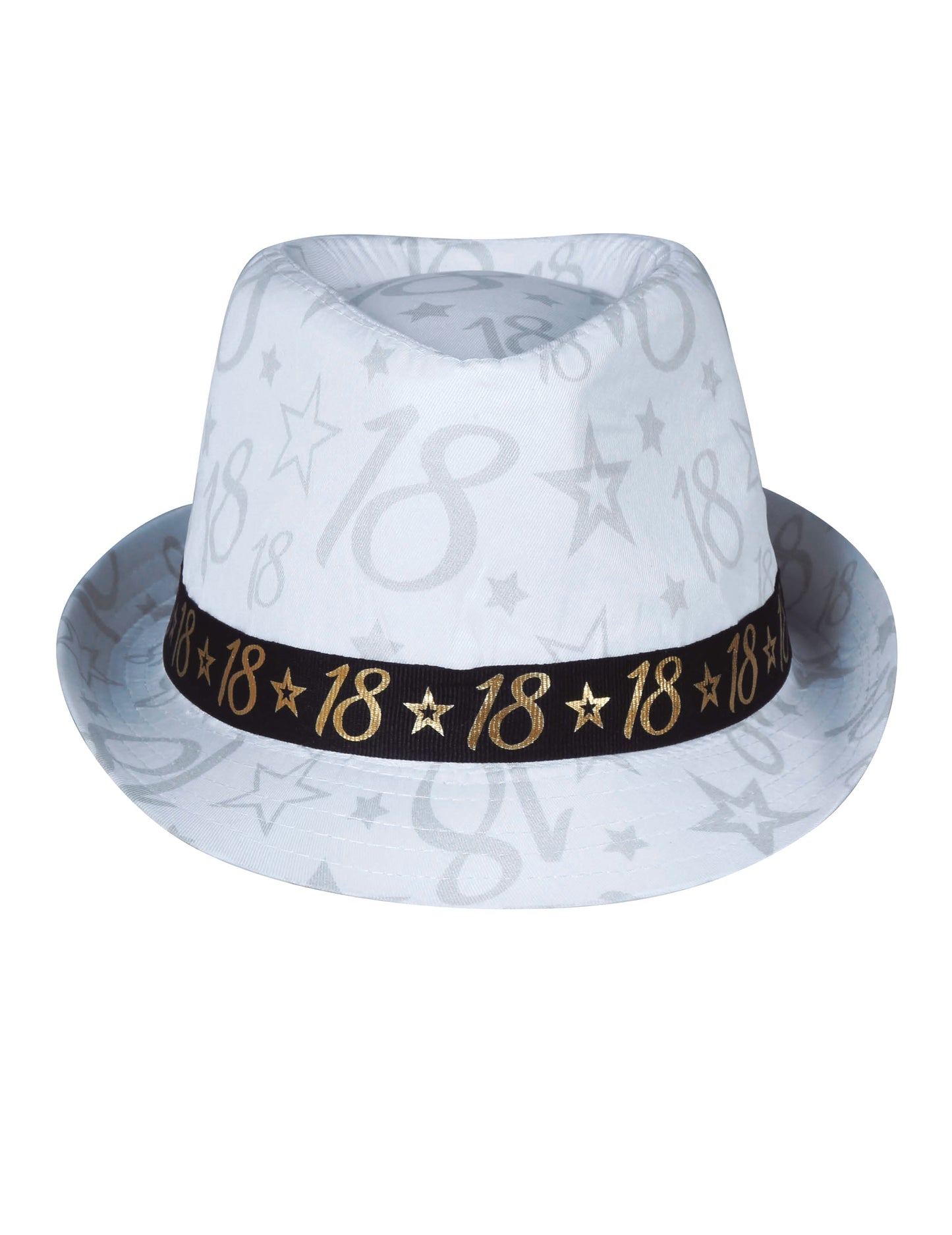 Vue de face du Chapeau de gangster 18 ans