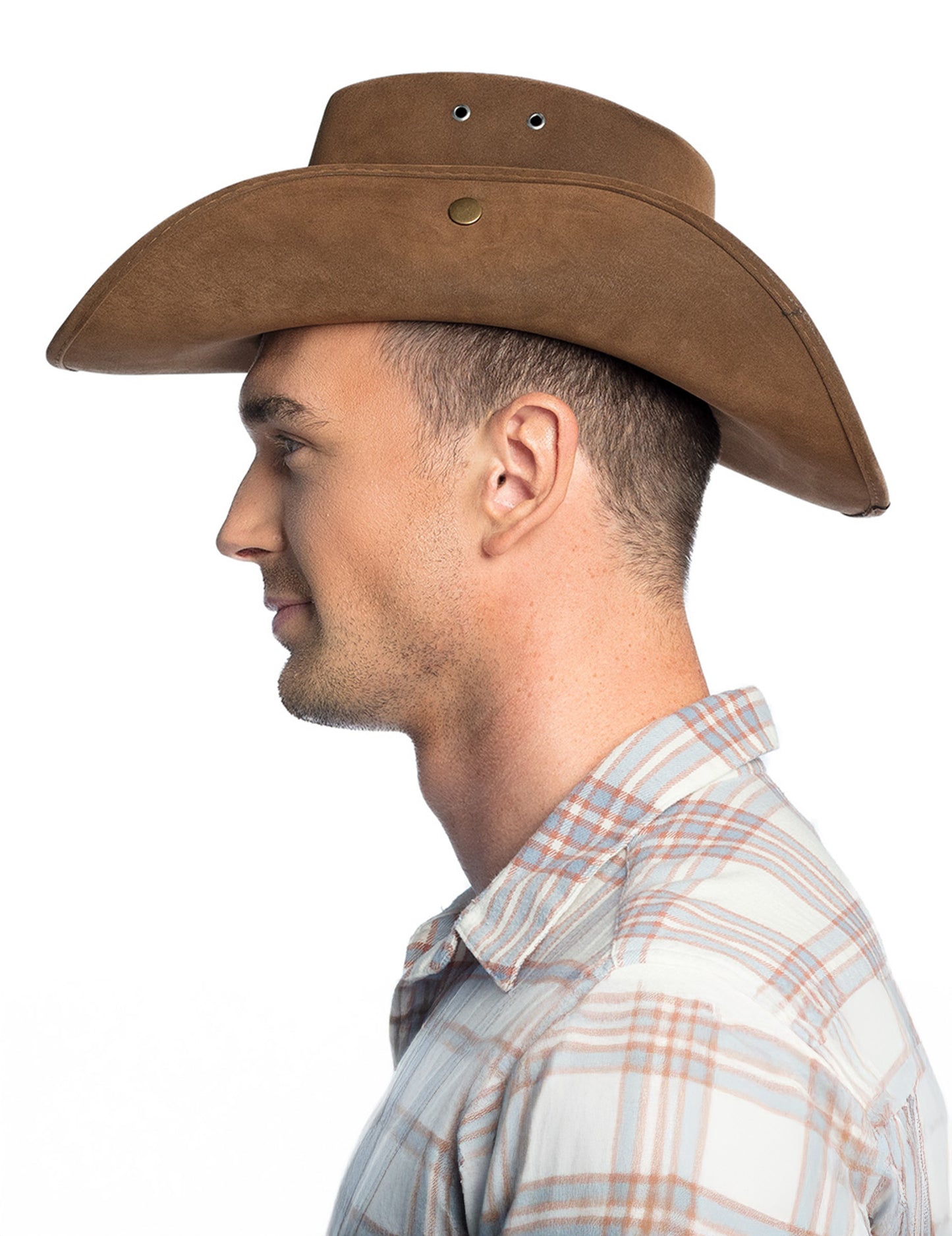 Hnědý šerifský klobouk pro dospělé