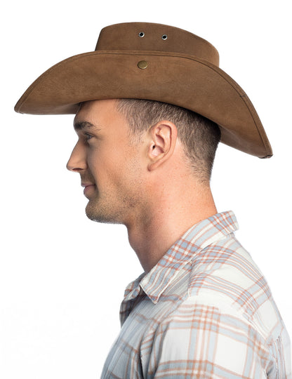 Hnědý šerifský klobouk pro dospělé