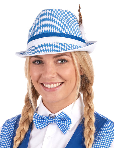 Bavorský klobouk s vlajkou pro dospělé