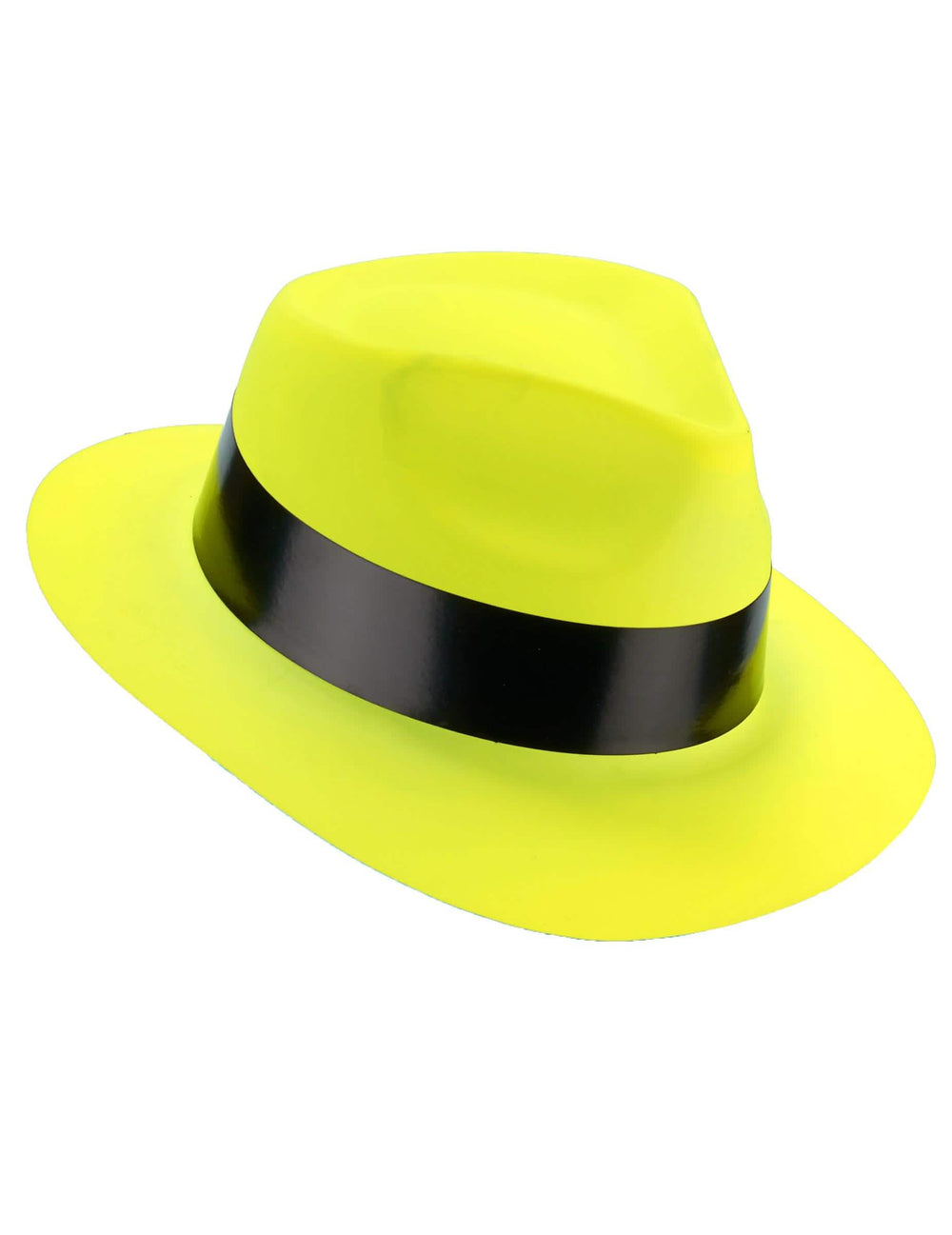 Boční pohled na gangsterský klobouk
