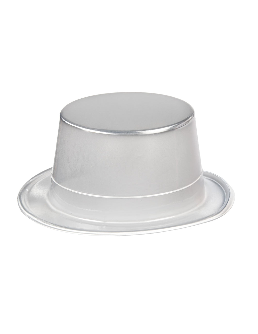 Vue de profil du chapeau haut de forme brillant
