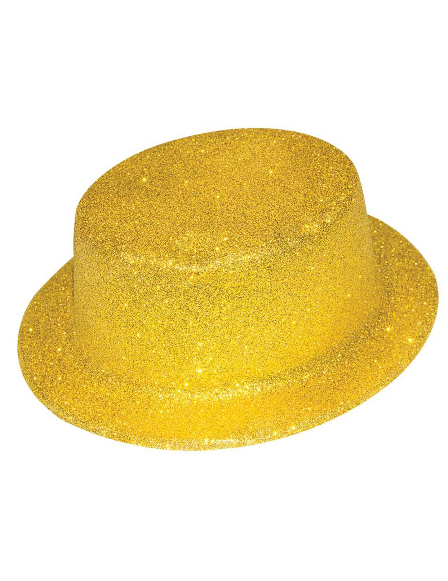 Dospělý zlatý plastový klobouk