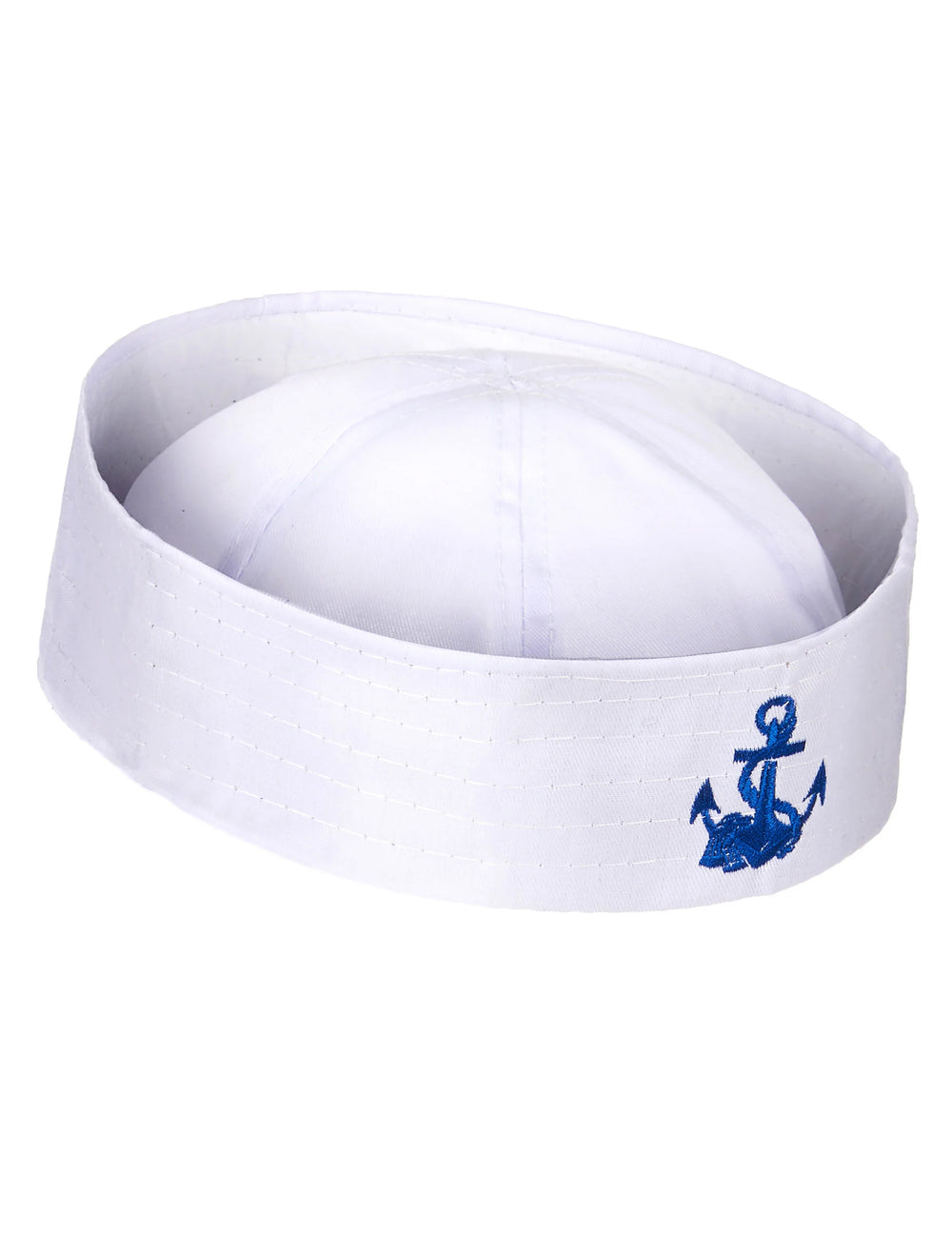 Vue de trois-quarts du chapeau marin pour homme