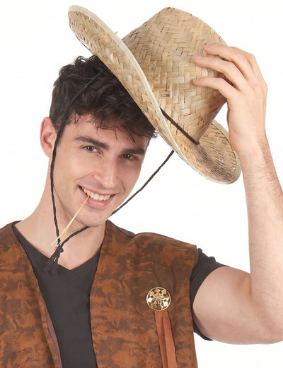 Slaměný klobouk pro dospělé Dallas Bull