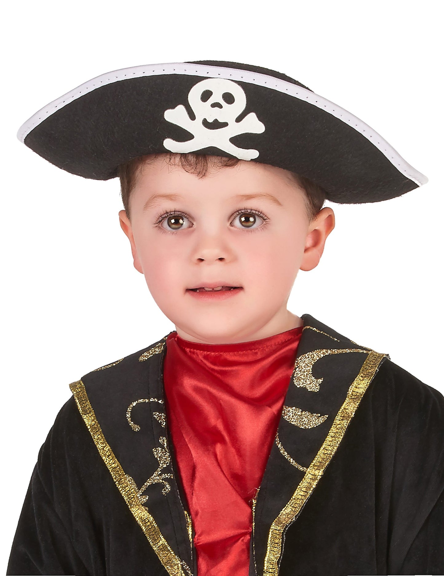Dětský pirátský klobouk s lebkou