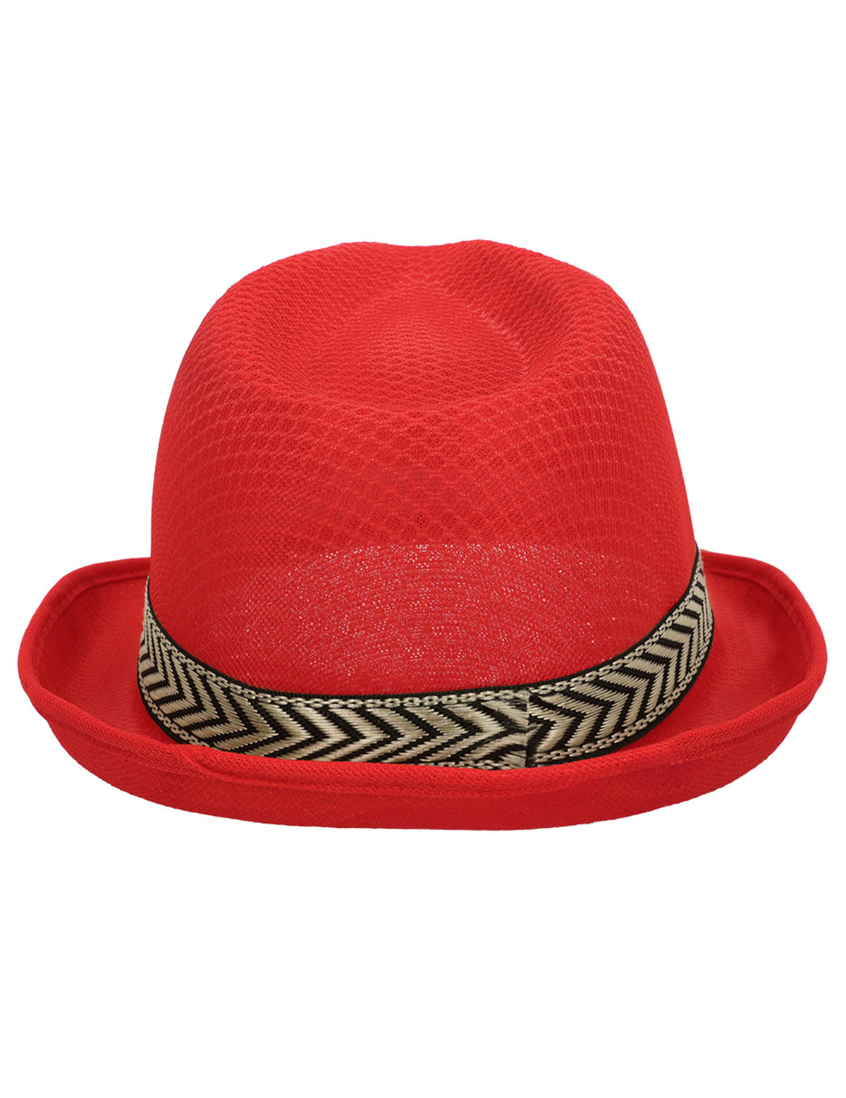Borsalino klobouk disco červená dospělý