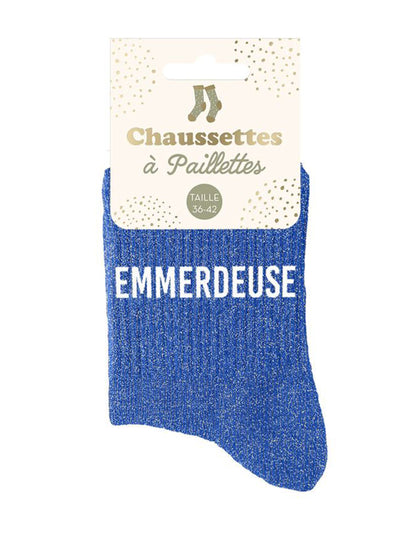 Třpytivé ponožky, otravná žena