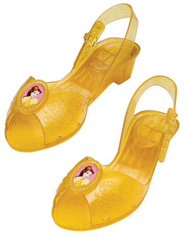 Chaussures de princesse Belle jaunes