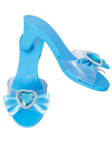 Chaussures de princesse bleues enfant