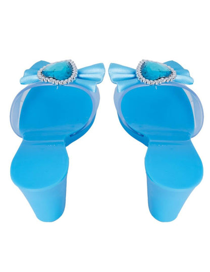 Chaussures de princesse bleues enfant