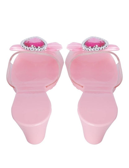 Chaussures de princesse roses enfant