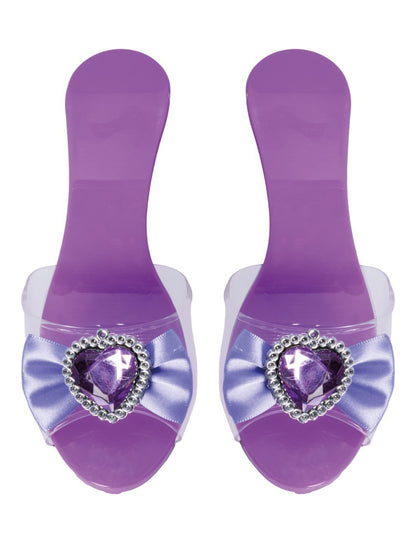 Fialové princeznovské boty pro děti 