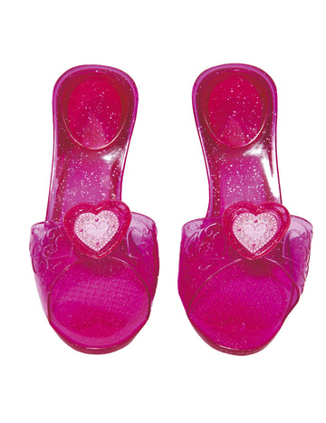 Dětské růžové princeznovské botičky